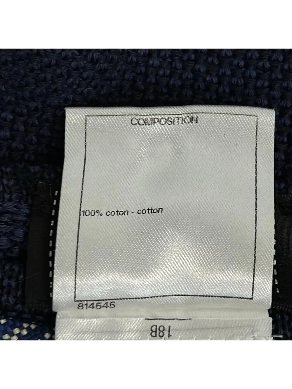 Chanel Navy White Women's Dress #277604C61B